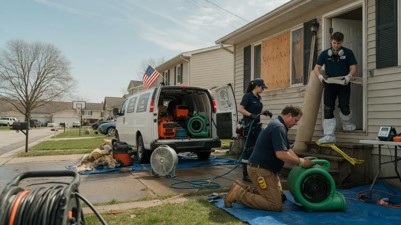 Water Damage Restoration in Red Rock, TX near me